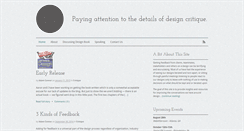 Desktop Screenshot of discussingdesign.com